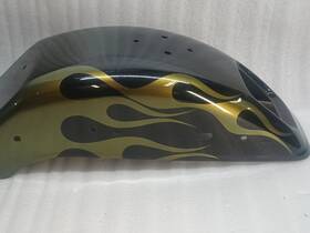59759-01bab Harley-davidson 2001 Deuce Rear Fender Oem