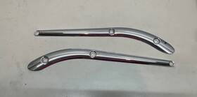 Ft06-ft17 Harley-davidson 59805-07 Fender Strut Chrome Trim Cover Set. Hd# Softail