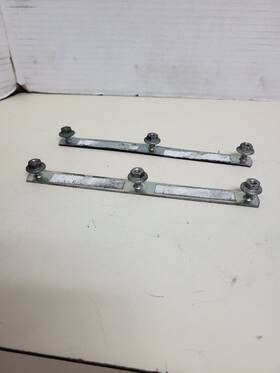 59818-09 Harley-davidson Touring Rear Fender Fascia Metal Supports Left Right Stud Plate Oem