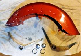 59874-06bxy Harley-davidson Softail Springer Classic Front Fender