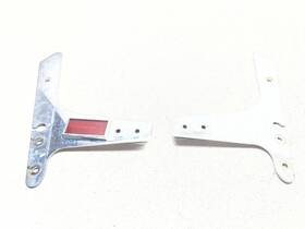 59890-04 Harley-davidson 04-06 Sportster Xl1200c Rear Left Right Strut Backrest Mount Set