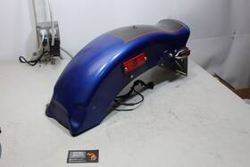 59914-86 Harley-davidson 86-95 Softail Oem Rear Fender Blue With Cross Blinker Light And Turn Signal