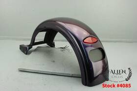 59914-96 Harley-davidson 1996 Softail Custom Stretched Back Rear Fender Kit Chameleon #4085