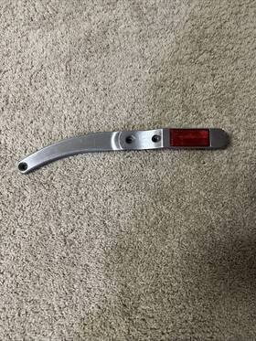 59950-89 Harley-davidson Sportster Right Rear Fender Strut Oem 90-93 Xlh 883 1200 Polished Hugger