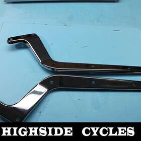 59954-08 Harley-davidson 1298 14 Softail Chrome Rear Fender Strut Frame Cover Covers