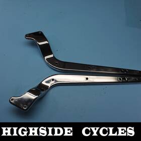 59954-86 Harley-davidson 1433 89 Softail Chrome Left Rear Fender Strut Frame Cover
