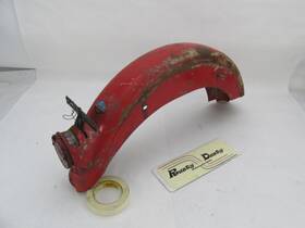 60015-60 Harley-davidson Hummer Red Rear Fender With License Plate Bracket Taillight