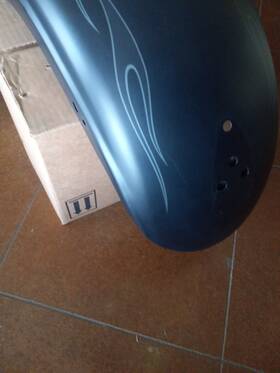 60185-10bym Harley-davidson Fxcwc Rocker C Softail 2008-2011 Rear Fender