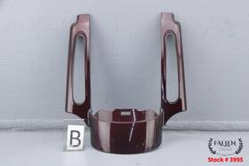 60465-09 Harley-davidson 2010 Street Glide Cvo Back Rear Fender Skirt Fascia Spiced Rum