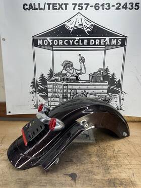 Harley-davidson 60575-10dce Harley-davidson Street Glide Rear Fender Merlot Sunglo