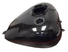61000198 Harley-davidson Black With Red Stripe Eha New/imperfect Sold As Is New Oem