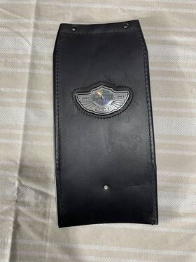 62077-03 Harley-davidson 100th Anniversary Tank Panel Plain Leather Pre-owned 62077-03 Harley-davidson 100th Anniversary Tank Panel Plain Leather Pre-owned