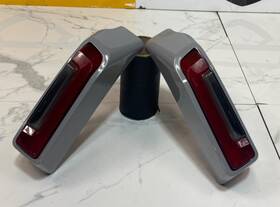 67801334 Harley-davidson 67801335/67801334 46544 Oem 24 Touring Rear Fender Tail Lights Genuine Inch Billiard Gray 67801334 Harley-davidson 67801335/67801334 46544 Oem 24 Touring Rear Fender Tail Lights Genuine Inch Billiard Gray