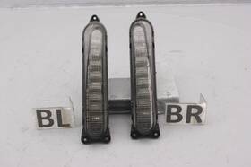 69518-09b Harley-davidson 2013 Road Glide Cvo Back Rear Brake Turn Envelope Light Set Smoked Led