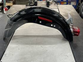 7789-01-005 Harley-davidson 2003 Xl Sportster Rear Fender 100th Vivid Black 99-03 883 1200 7789-01-005 Harley-davidson 2003 Xl Sportster Rear Fender 100th Vivid Black 99-03 883 1200