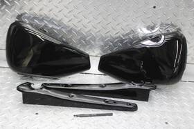 7811638 Harley-davidson 2012 Sportster Xl883 Custom L/h And R/h Side Covers With Rail