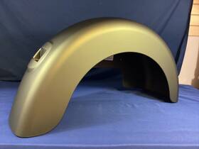 83000055evi Harley-davidson 83000055 New Open Box Oem Rear Right Trike Fender Mineral Green Denim 83000055evi#