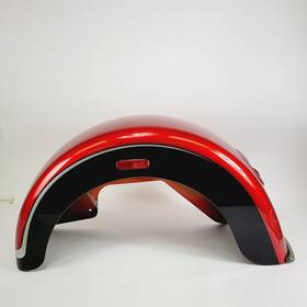 83000220erk Harley-davidson 2021 Cvo Tri Glide Sunset Orange And Black Left Rear Fender