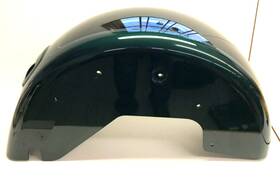 83000226ezb Harley-davidson Oem Tri Glide Trike Fender Lh Green Fiber Glass P/n
