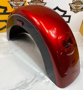 83356-11 Harley-davidson 45249 Oem 09-21 Cvo Tri Glide Sunset Orange And Black Left Rear