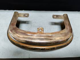 91007-68 Harley-davidson Oem Shovelhead Chrome Rear Fender Bumper