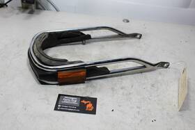 91082-83d Harley-davidson 87-13 Touring Oem Chrome Front Bumper Assembly #1