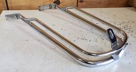 91099-94 Harley-davidson 1980-2013 Touring Oem V-logo Front Fender Rail Bumper #91099-94