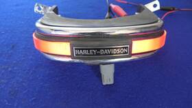 92091-03 Harley-davidson Rare Lighted Rear Fender Rail Bumper Insert Touring 1987-2008