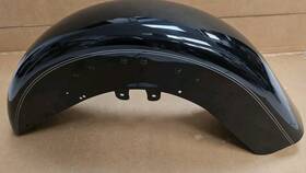 92200021dsm Harley-davidson Genuine Front Fender Flstn Softail Deluxe 2012 Black