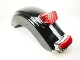 A5728 Harley-davidson Genuine Vivid Black Rear Fender With Lights 09-21 Touring Road King
