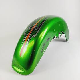 Aa-3-190 Harley-davidson 2015 Touring Ultra Limited Flhtk Radioactive Green Front Fender