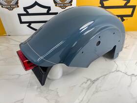 Harley-davidson P59501012eyu Hd%48363 15-26 Oem Rg3 And Freewheeler Left Rear Fender Shark Skin Blue With Top Stripe