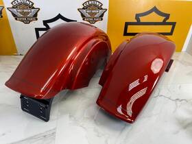 Harley-davidson P59501013ezs Hd%48304 Oem 2025 Rg3 Freewheeler Left And Right Rear Fender Trike With License Plate