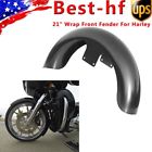 Hf1377964ar Bl Front Fender For Harley Wheel Bagger Touring Road King