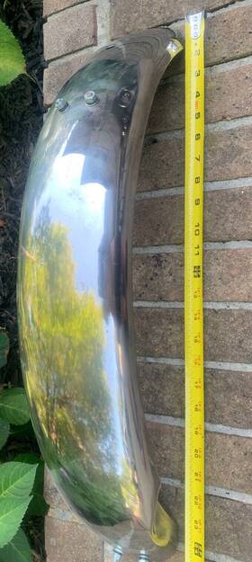 928630a Hodaka Ace 100b Rear Fender Model 92b Nice Part # Oem Stainless