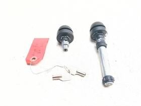 1022-b Honda 18-24 Gl1800 Goldwing 1800 Front Lidlox Bar End Helmet Lock Set Pair
