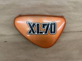 17331-118-770dd Honda 1974 Xl70 Left Side Cover Topaz Orange Oem Guard