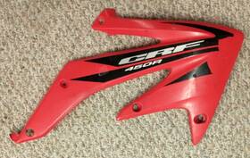 19030-menf-7300 Honda Crf450 Crf450r Right Gas Tank Shroud Side Cover Oem 05-08