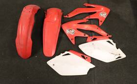 19071-men-a20za Honda 2008 Crf450r Plastic Set Front Rear Fenders Shrouds Number Plates