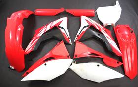 19071-mke-a00 Honda 2018 Crf450r Plastic Fenders With Graphics Oem