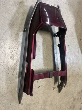 345829-39568 Honda 1983 Cb650sc Maroon Rear Fender Tail Piece Seat Fairing Railing Rails 1984 1985
