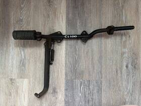 Honda 50610-108-670b Used Oem Step Bar Foot Peg Kick Stand Assembly Cl100 Db8