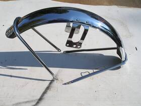 61100-317-670xw Honda 1970 1971 Cb350 Front Wheel Fender Oem Good Used Condition
