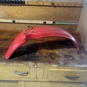 61100-428-830za Honda 81 Xl250s Xl500s Xl250 Xl500 Xl 250/500 S Front Tahitian Red Fender Mud Guard #1