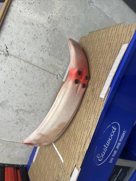 61100-466-000za Honda 1981 1982 Xr500r Xr250r 1982-1983 Xr200r Stock Oem Front Fender