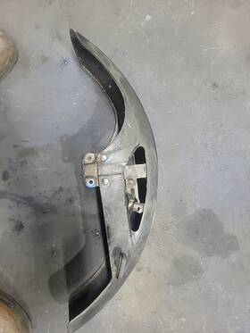 61100-413-940zb Honda 61100-471-0000 Oem 1981 82 Cb-400t Hawk / 1982 Cb450t Front Fender