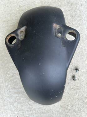 61100-gez-010 Honda Oem Ruckus Nps50 Front Fender 2005-2024 Black