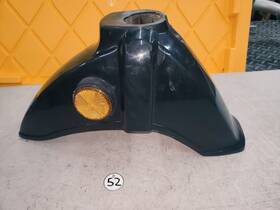 61100-gk8-670zd Honda 1985-87 Nq50 Spree Front Fender Nh148 Mu Black #61100-gk8-670zd