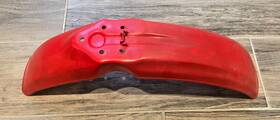 61100-ka8-000za Honda 1981 - 2000 Xl100s Xr100 Xr100r Cr80 Oem Front Fender No Cracks Or Bends