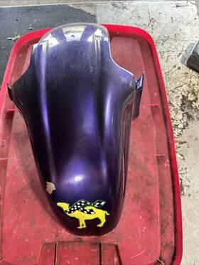 61100-mal-e00zb Honda 1998 Cbr600f3 Front Fender Oem Camel Smoking Joe Series 97-98